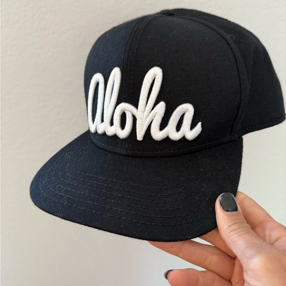 Aloha 808 Black Cap